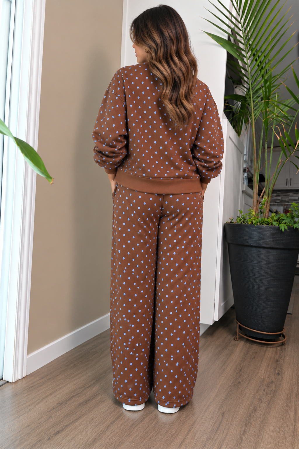 Polka Dot Lounge Set / Lizz Studio